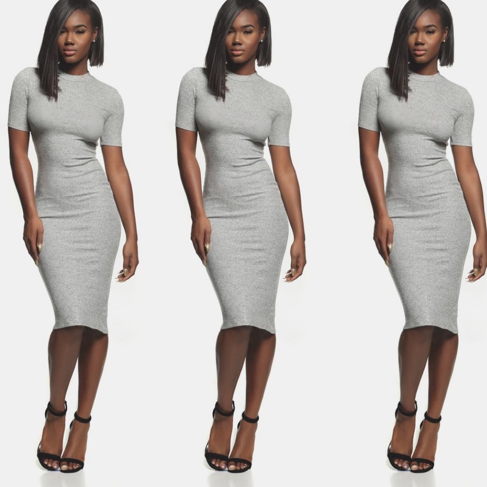 Grey dress